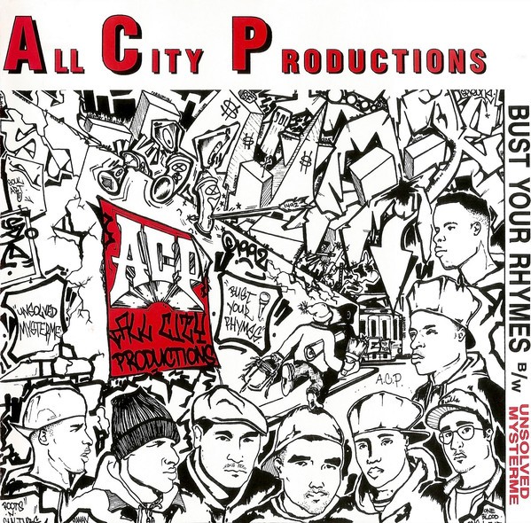 All City Productions - Bust Your Rhymes Unsolved Mysterme (Front)