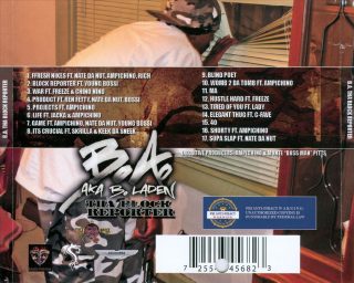 B.A. - Tha Block Reporter (Back)