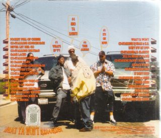 Babyface P. - Da Reason 4 Comin' 2 California Da Cheddar (Back)