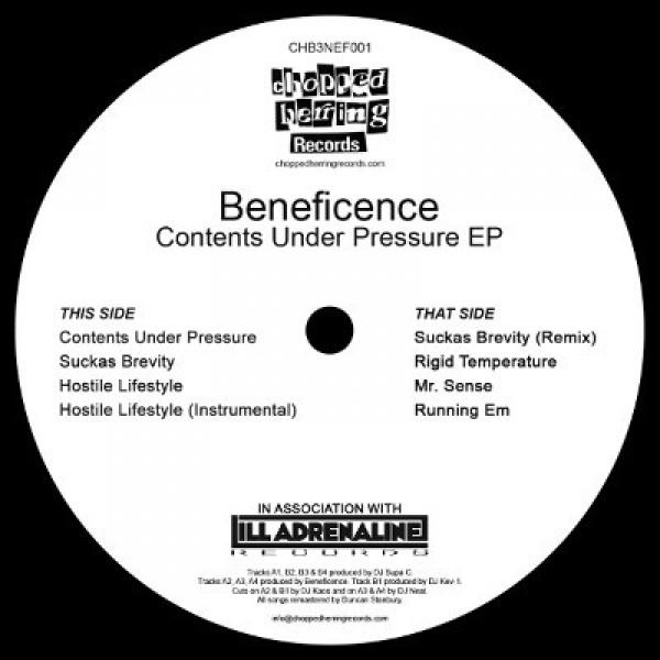 Beneficence - Contents Under Pressure EP (Inlay)