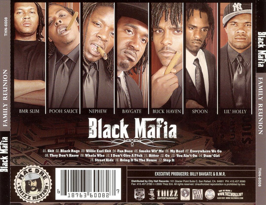 Black Mafia - Family Reunion (Back)