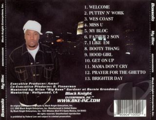 Bossolo - My Bloc (Back)