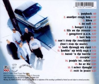 Brownside - Eastside Drama (Back)