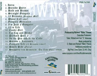Brownside - Trece Razones (13 Reasons) [Back]