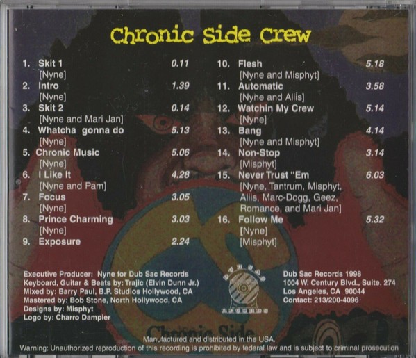 Chronic Side Crew - Focus (Back)