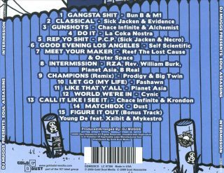 DJ Muggs Presents Soul Assassins - Intermission (Back)