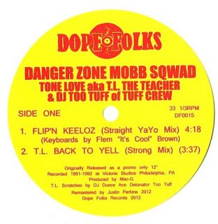 Danger Zone Mobb Sqwad - Flip'n Keeloz T.L. Back To Yell (Side A)