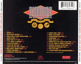 Diamond And The Psychotic Neurotics - Stunts, Blunts, & Hip Hop (Back)