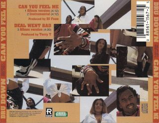 Dru Down - Can You Feel Me (CDS) [Back]