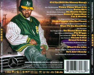 Geezy - Town Thizzness - Thizz Nation Vol. 20 (Back)