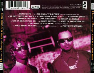 Havoc & Prodeje - Livin' In A Crime Wave (Back)