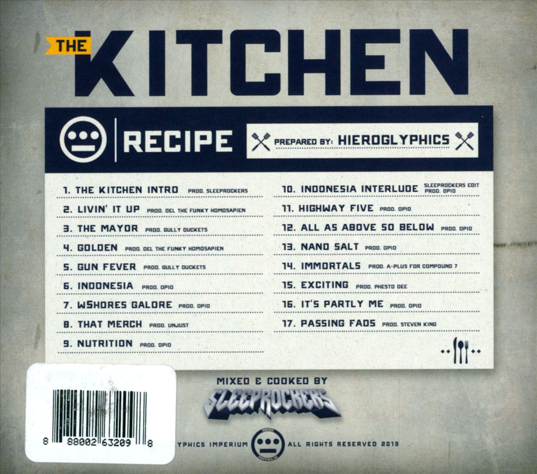 Hieroglyphics - The Kitchen (Back)