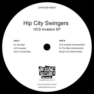 Hip City Swingers - HCS Invasion EP (Inlay)