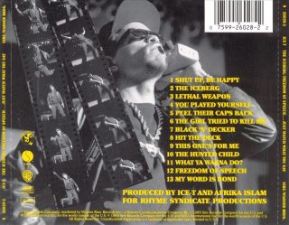 Ice-T - The Iceberg (Freedom Of Speech... Just Watch What You Say) [Back]