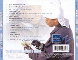 Kaoz The Assassin - The Assassination Vol. 1 (Back)