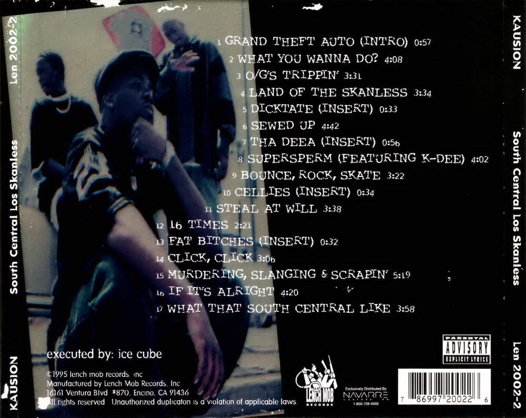 Kausion - South Central Los Skanless (Back)