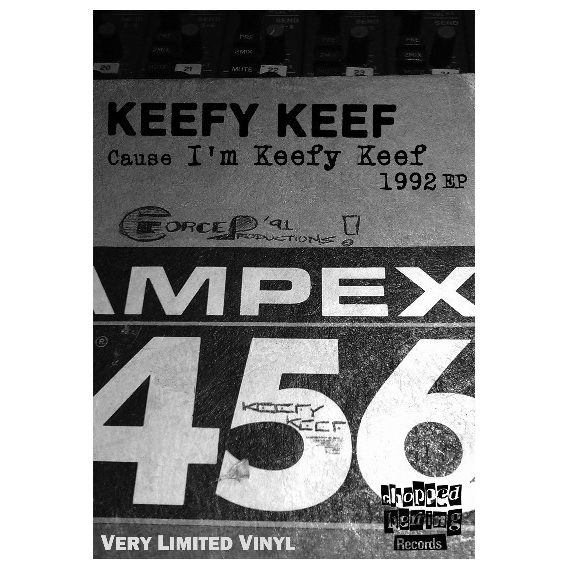 Keefy Keef - Cause I'm Keefy Keef 1992 EP (Vinyl) | RAPSOURCE.NET