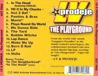 LV & Prodeje - The Playground (Back)
