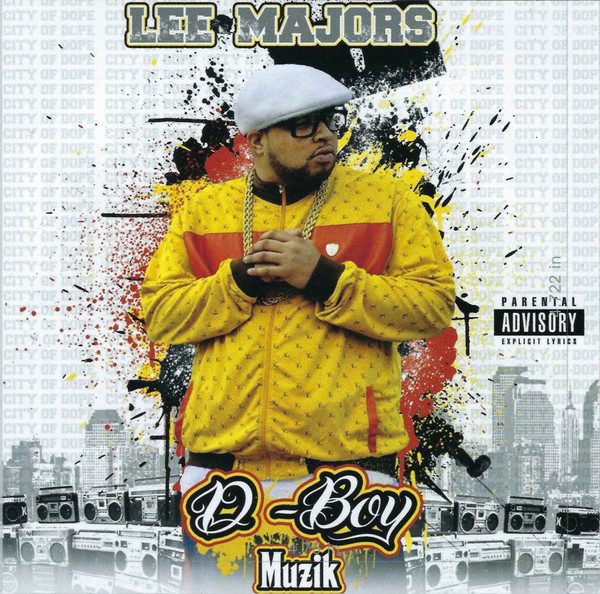 Lee Majors - D-Boy Muzik (Front)