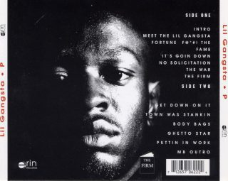 Lil Gangsta P - Meet The Lil Gangsta (Back)