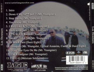Los Downers - Los Downers (Back)