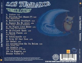 Los Tumbados - Tekolotes (Back)