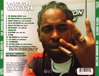 Meen Green - The Smoking Section (Back)