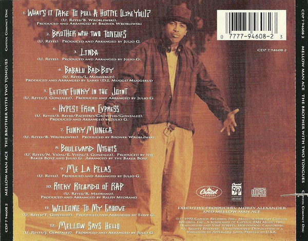 Mellow Man Ace - The Brother With Two Tongues (Back)