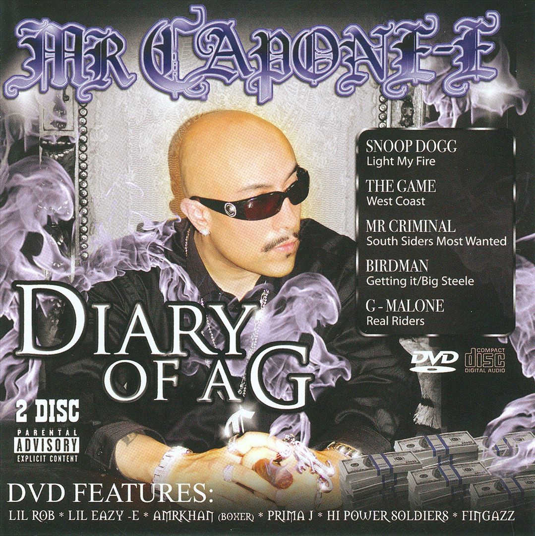 Mr. Capone-E - Diary Of A G (Front)