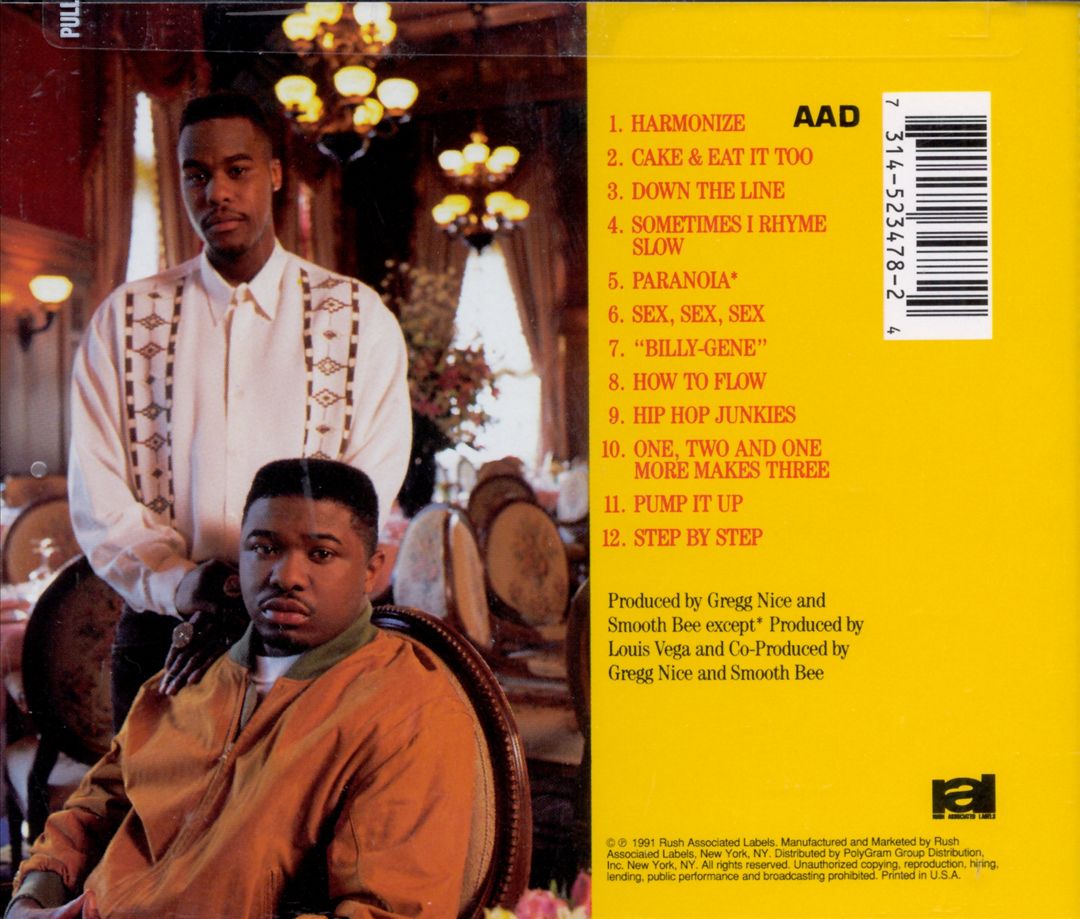 Nice & Smooth - Ain't A Damn Thing Changed (Back)