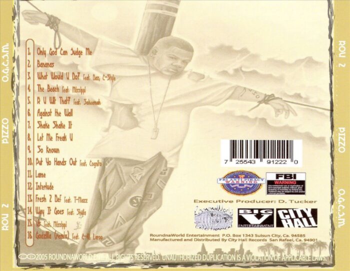 Pizzo - O.G.C.J.M. (Only God Can Judge Me) [Back]