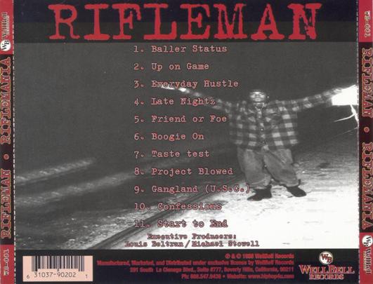 Rifleman - Riflemania (Back)