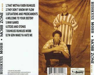 Ruhkuss Mobb - Mobb Zone (Back)