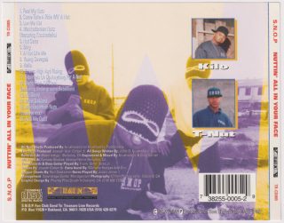 S.N.O.P. - Nutt'In All Over Your Face (Back)
