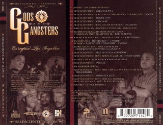 Self Scientific - Presents... Gods And Gangsters (Back)