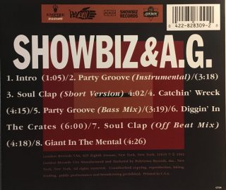 Showbiz & A.G. - Party Groove Soul Clap (Back)