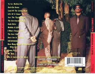Sinister - Mobbin 4 Life (Back)