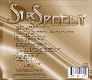 Sir Speedy - Sir Speedy (Back)