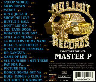 Snoop Dogg - Da Game Is To Be Sold, Not To Be Told (Back)