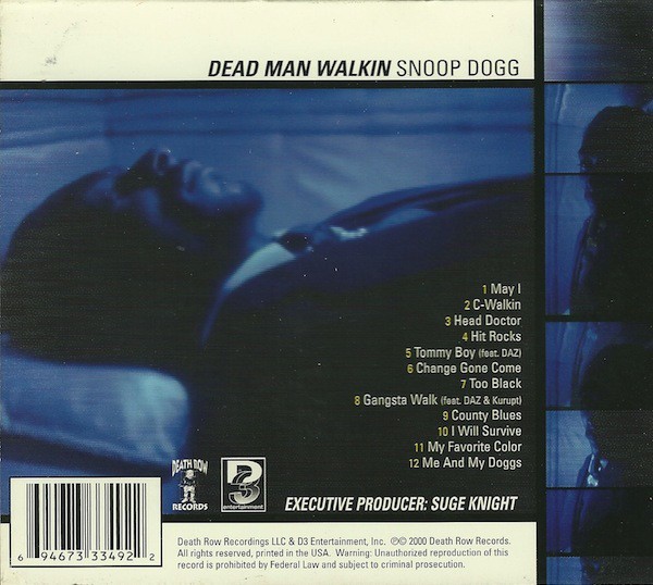 Snoop Dogg - Dead Man Walkin (Back)