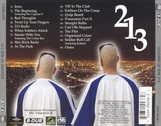 Soldiers Of The 213 - Soldiers Of The 213 (Back)