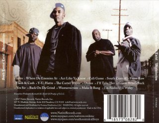 South Central Cartel - Westurrection (Back)