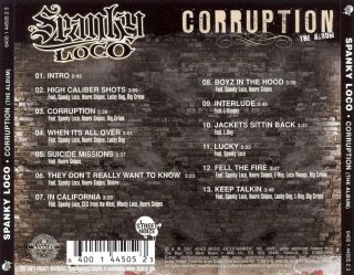 Spanky Loco - Corruption (The Album) [Back]
