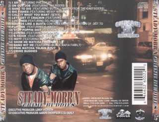 Steady Mobb'n - Crime Buddies (Back)