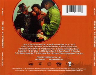 Tha Liks - X.O. Experience (Back)