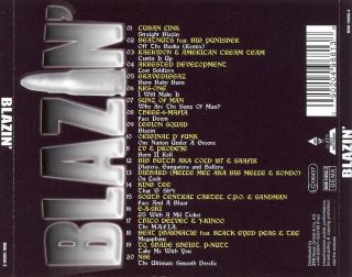 Various - Blazin' The Soundtrack (Back)