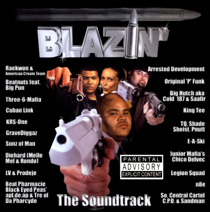 Various - Blazin' The Soundtrack (Front)