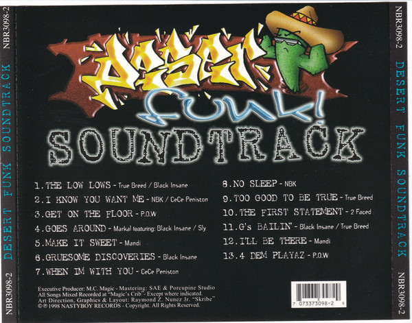 Various - Desert Funk! Soundtrack (Back)