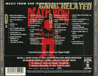 Various - Gang Related - The Soundtrack (Back)