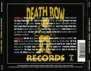 Various - Suge Knight Represents Chronic 2000 - Still Smokin' (Back)